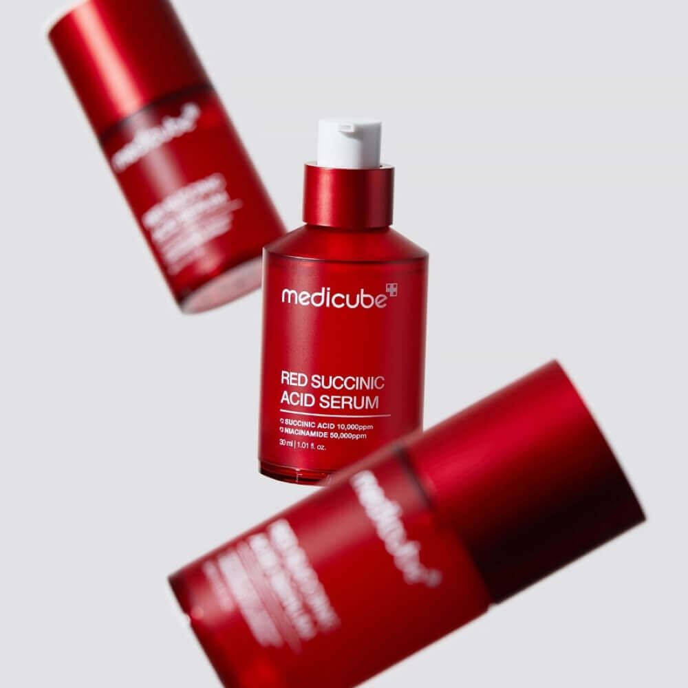 Medicube Red Succinic Acid Serum for Acne & Oil Control – Pore Minimizing Niacinamide Serum (UAE)