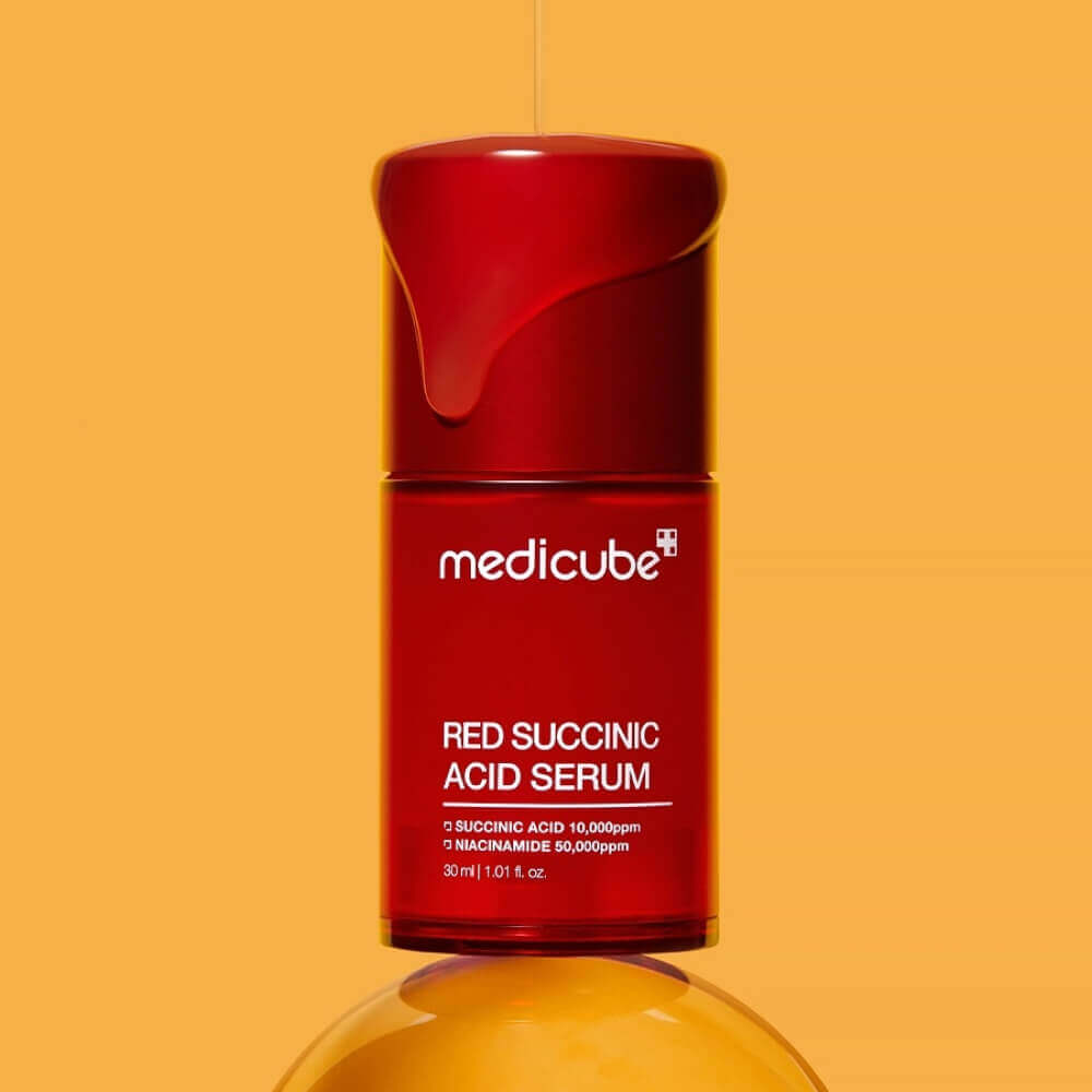 Medicube Red Succinic Acid Serum for Acne & Oil Control – Pore Minimizing Niacinamide Serum (UAE)