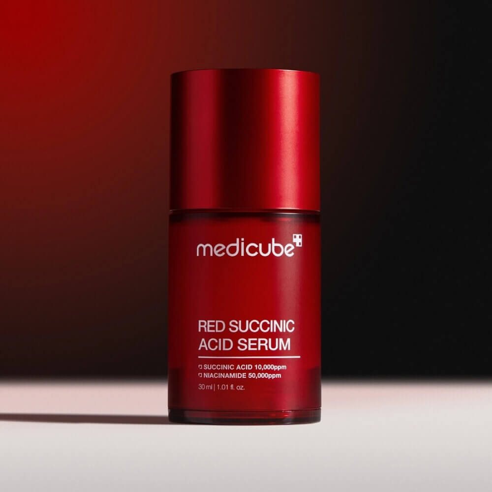 Medicube Red Succinic Acid Serum for Acne & Oil Control – Pore Minimizing Niacinamide Serum (UAE)