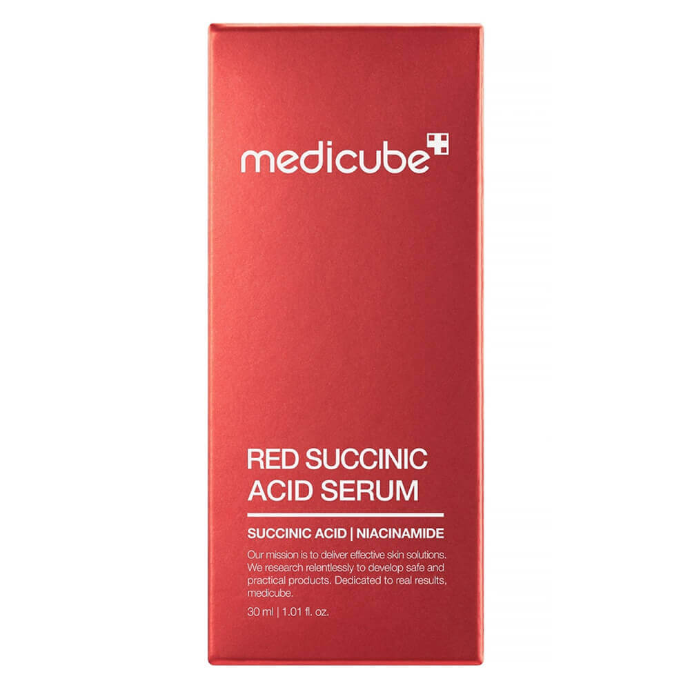 Medicube Red Succinic Acid Serum for Acne & Oil Control – Pore Minimizing Niacinamide Serum (UAE)