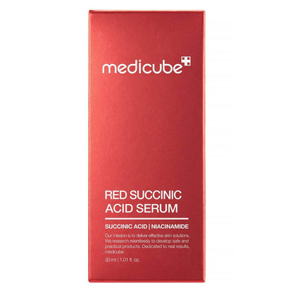 Medicube Red Succinic Acid Serum for Acne & Oil Control – Pore Minimizing Niacinamide Serum (UAE)