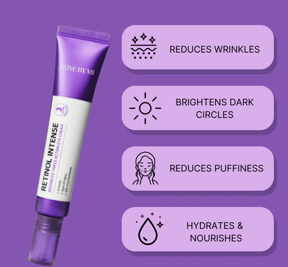 Triple Action Eye Cream – Dark Circles, Puffiness & Wrinkle Repair Treatment (UAE)