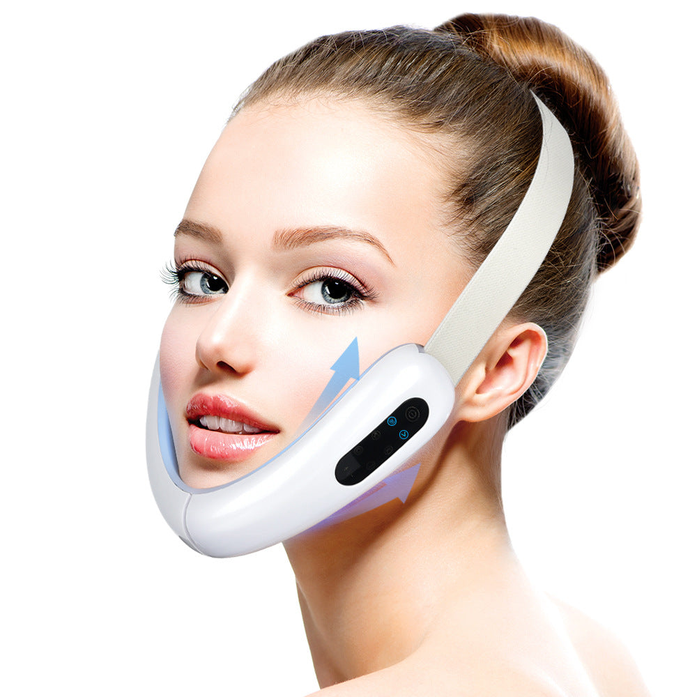 3-in-1 Microcurrent IPL Facial Lifting Massager – Skin Tightening, Anti-Aging & Face Contouring Device (UAE)