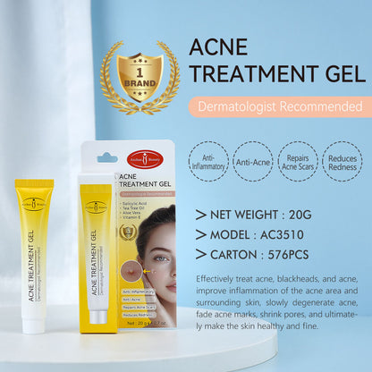 Aichun Beauty Acne Treatment Gel – Fast-Acting Pimple Remover & Oil Control Face Gel (UAE)