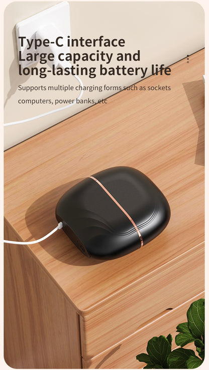 Mini Wireless Hair Straightener Comb – Portable Rechargeable Anti-Frizz Styling Brush (UAE)