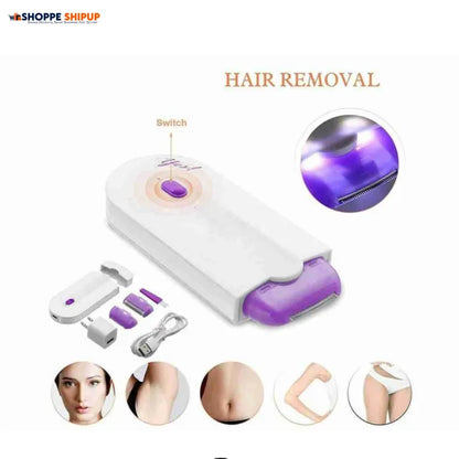 Finishing Touch Hair Epilator for Women – Painless Facial Hair Remover, Portable Electric Trimmer for Face, Eyebrows & Upper Lip (UAE)