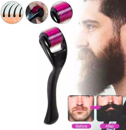 Derma Roller System – Microneedling Skin & Hair Growth Roller for Acne Scars, Beard Growth & Skin Rejuvenation (UAE)