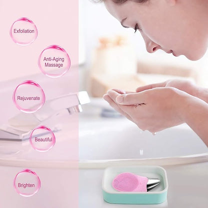Facial Cleansing Brush for Women – Electric Deep Pore Cleanser for Clear & Glowing Skin (UAE)