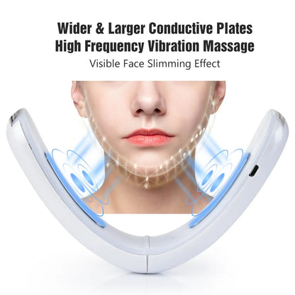 3-in-1 Microcurrent IPL Facial Lifting Massager – Skin Tightening, Anti-Aging & Face Contouring Device (UAE)