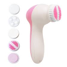 5-in-1 Facial Cleansing Brush – Electric Deep Clean & Exfoliating Skin Care Tool (UAE)