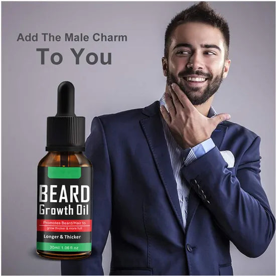 Love Jojo Beard Growth Oil – Fast Beard Growth, Thicker & Fuller Beard Serum for Men (UAE)