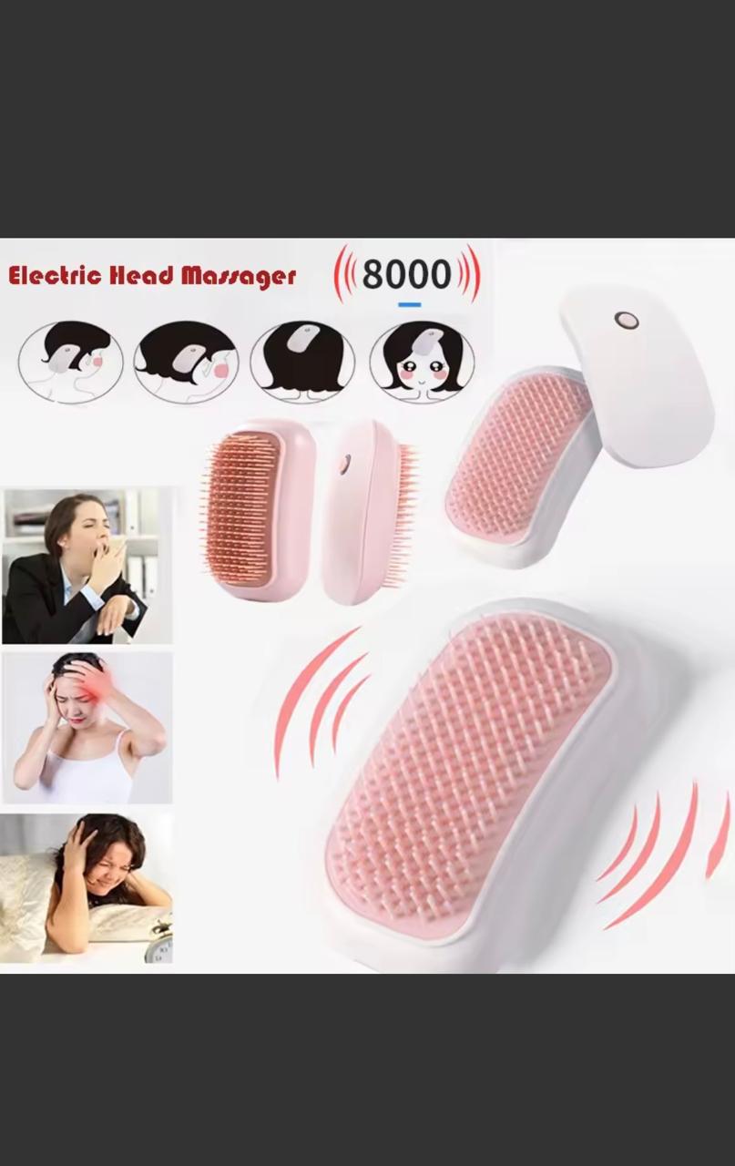 Electric Scalp Massager – Deep Cleaning Hair Scalp Brush, Head Massager for Hair Growth & Relaxation ( UAE)