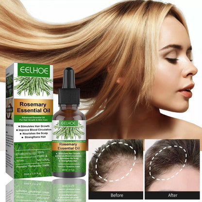 Rosemary Hair Growth Essential Oil – Anti Hair Fall Treatment, Scalp Nourishing & Thickening Oil for Strong, Healthy Hair (UAE)