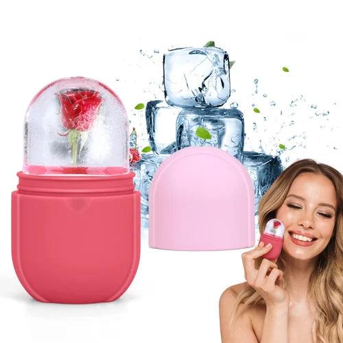 Face Glow Ice Roller – Skin Tightening & Puffiness Relief Tool for Glowing, Refreshing Skin ( UAE)