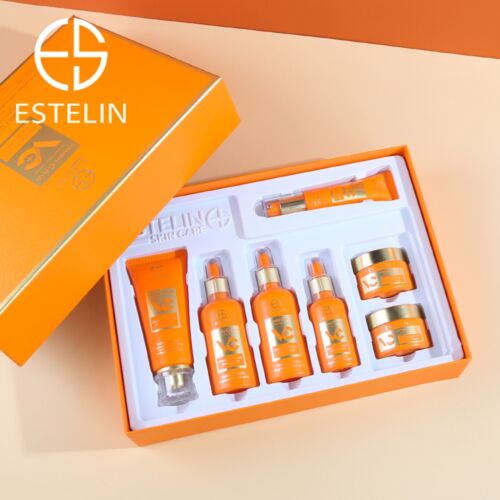Vitamin C Brightening &Anti-Aging Skincare Set (7-in-1 Complete Routine) (UAE)