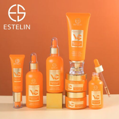 Vitamin C Brightening &Anti-Aging Skincare Set (7-in-1 Complete Routine) (UAE)