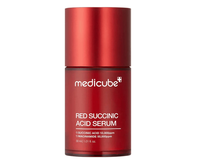 Medicube Red Succinic Acid Serum for Acne & Oil Control – Pore Minimizing Niacinamide Serum (UAE)