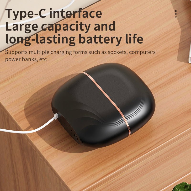 Mini Wireless Hair Straightener Comb – Portable Rechargeable Anti-Frizz Styling Brush (UAE)