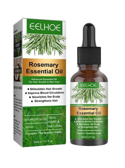 Rosemary Hair Growth Essential Oil – Anti Hair Fall Treatment, Scalp Nourishing & Thickening Oil for Strong, Healthy Hair (UAE)